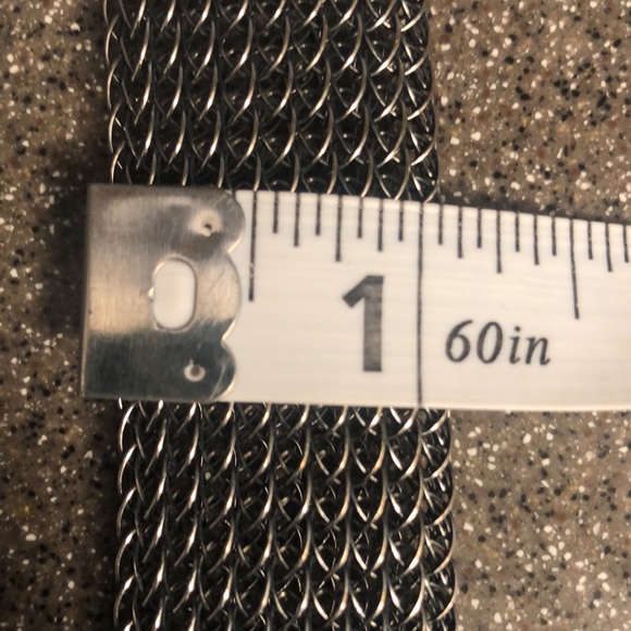 Bulatti necklace. Silver mesh with pendant. - Picture 7 of 7